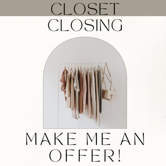 Closet Closing- everything must go! - Picture 1 of 1